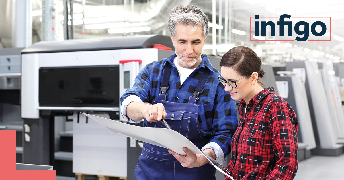 Print Warehouse Manager Mentoring Colleague