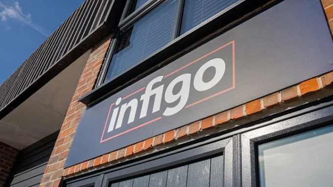 Infigo Signage Outside Office