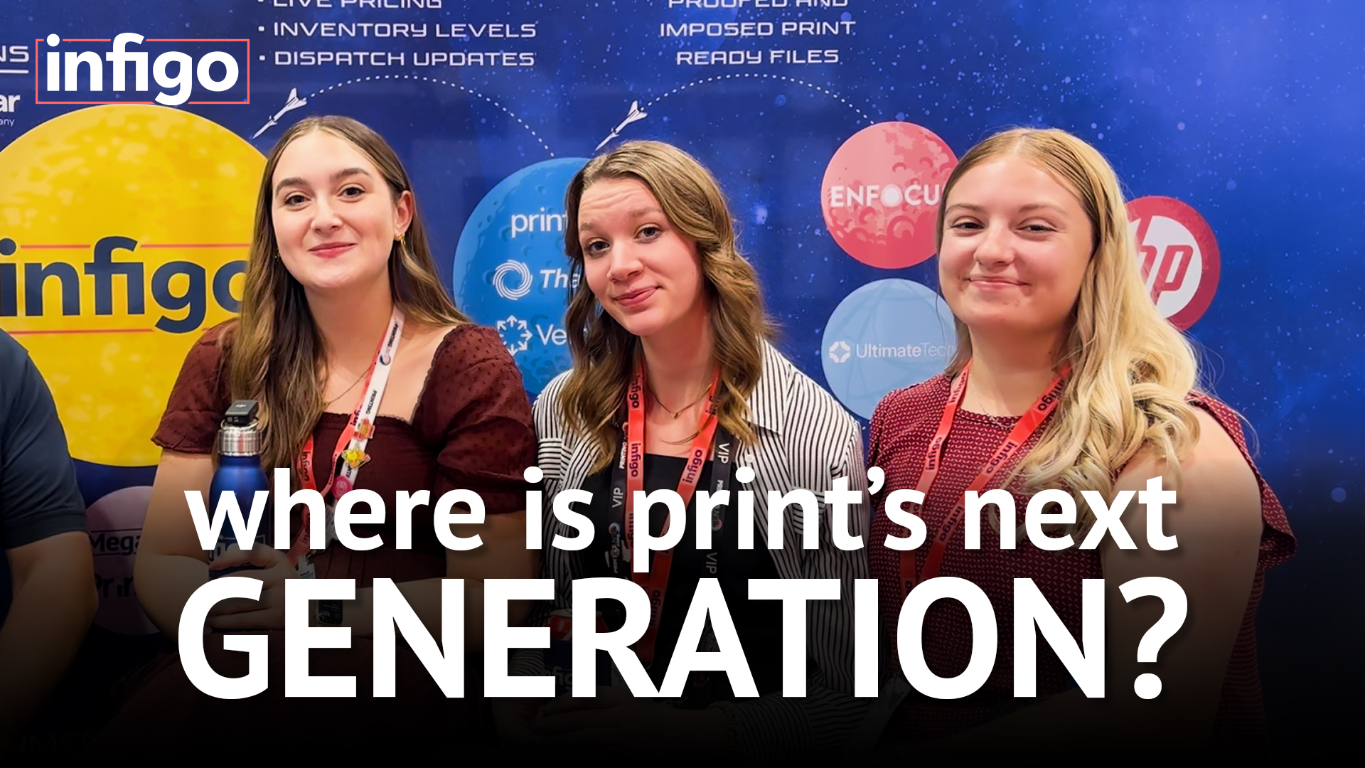 Mackenzie Griffin, Tara Seth, and Emalyn Nelson Fireside Chat Infigo