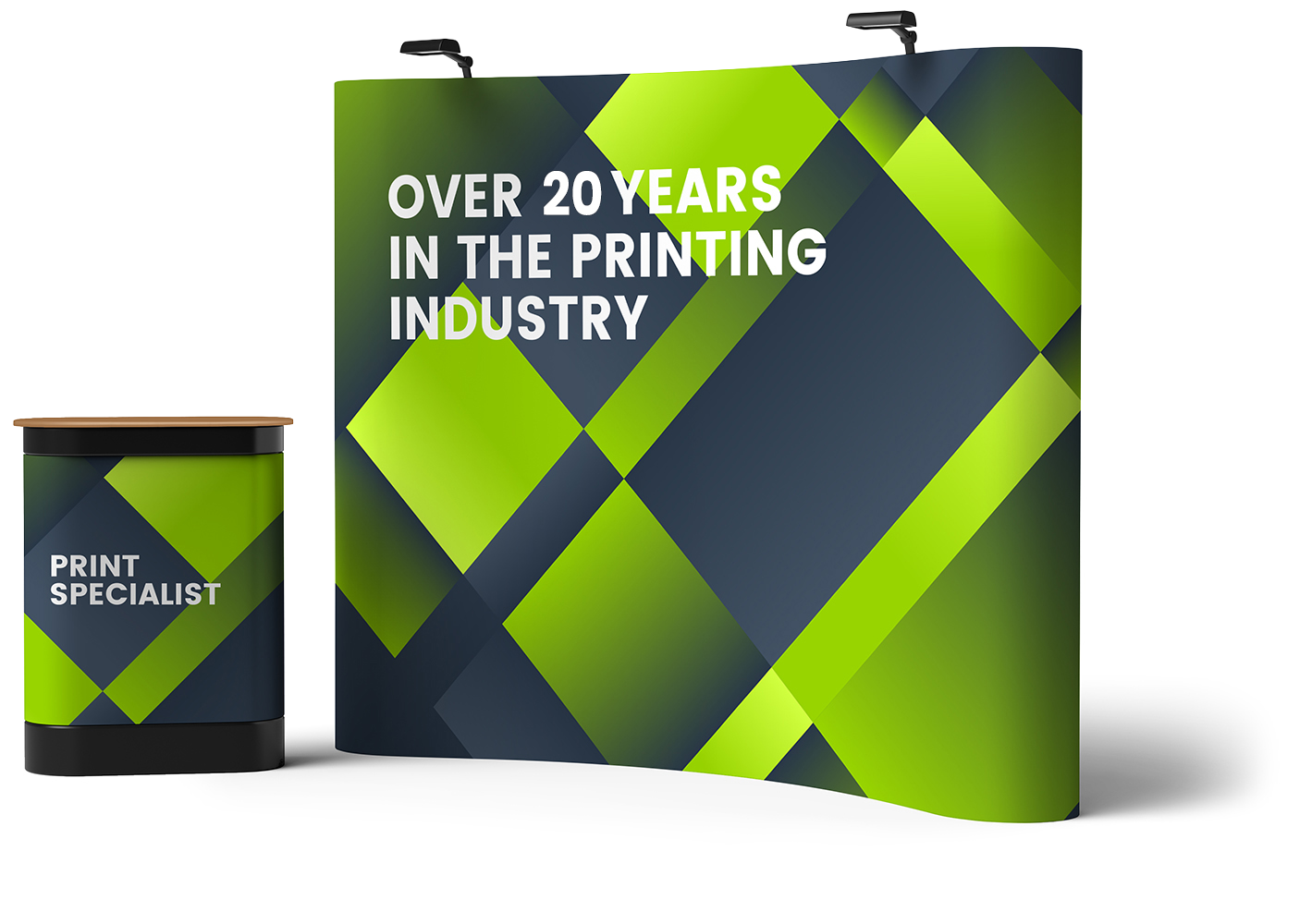 The Big Display Company Stand and Roller Banner