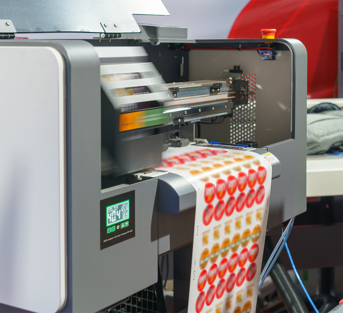 Industrial Adhesive Label Printer