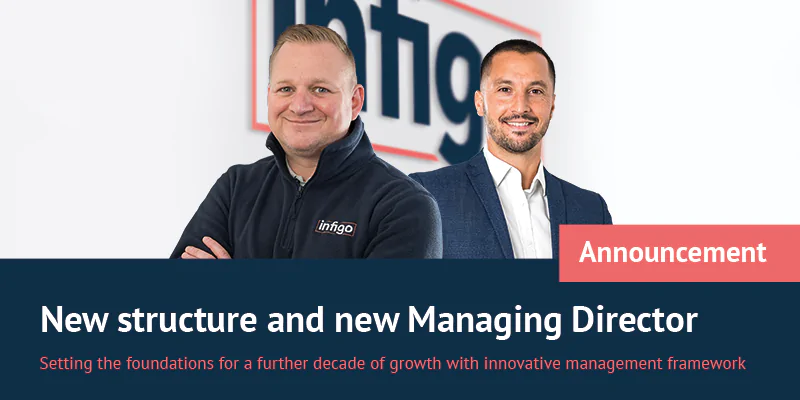 Alex Bowell Announcement as Infigo's Next Managing Director