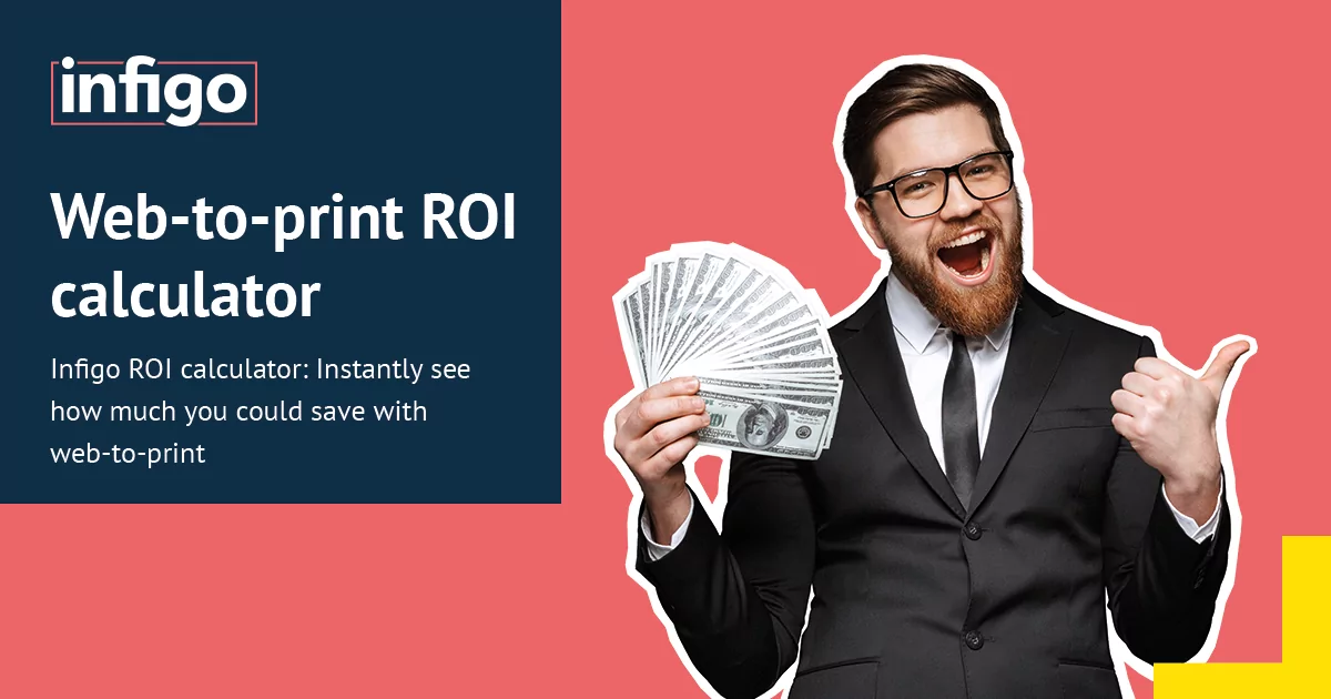 Ecstatic man holding a fan of money