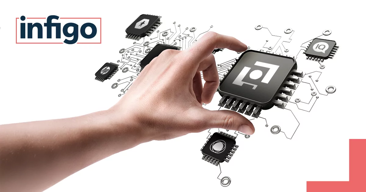 Infigo integration with HP, CERM, printIQ, Enfocus on chips