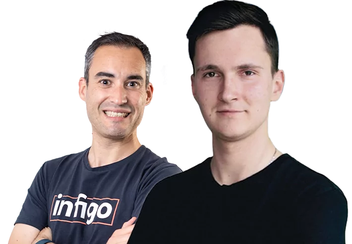 George Vragalev and Pablo Cubillas Alarcon