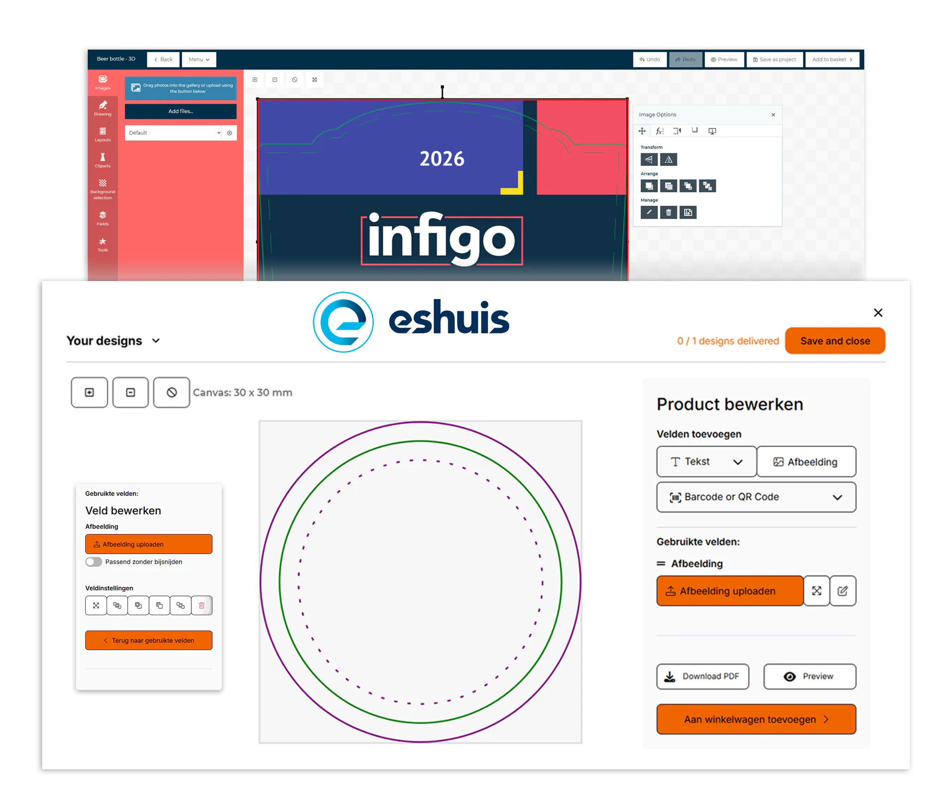 Eshuis Online Editor