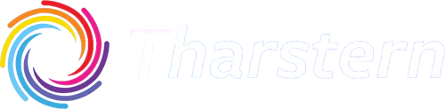 Tharstern Logo White