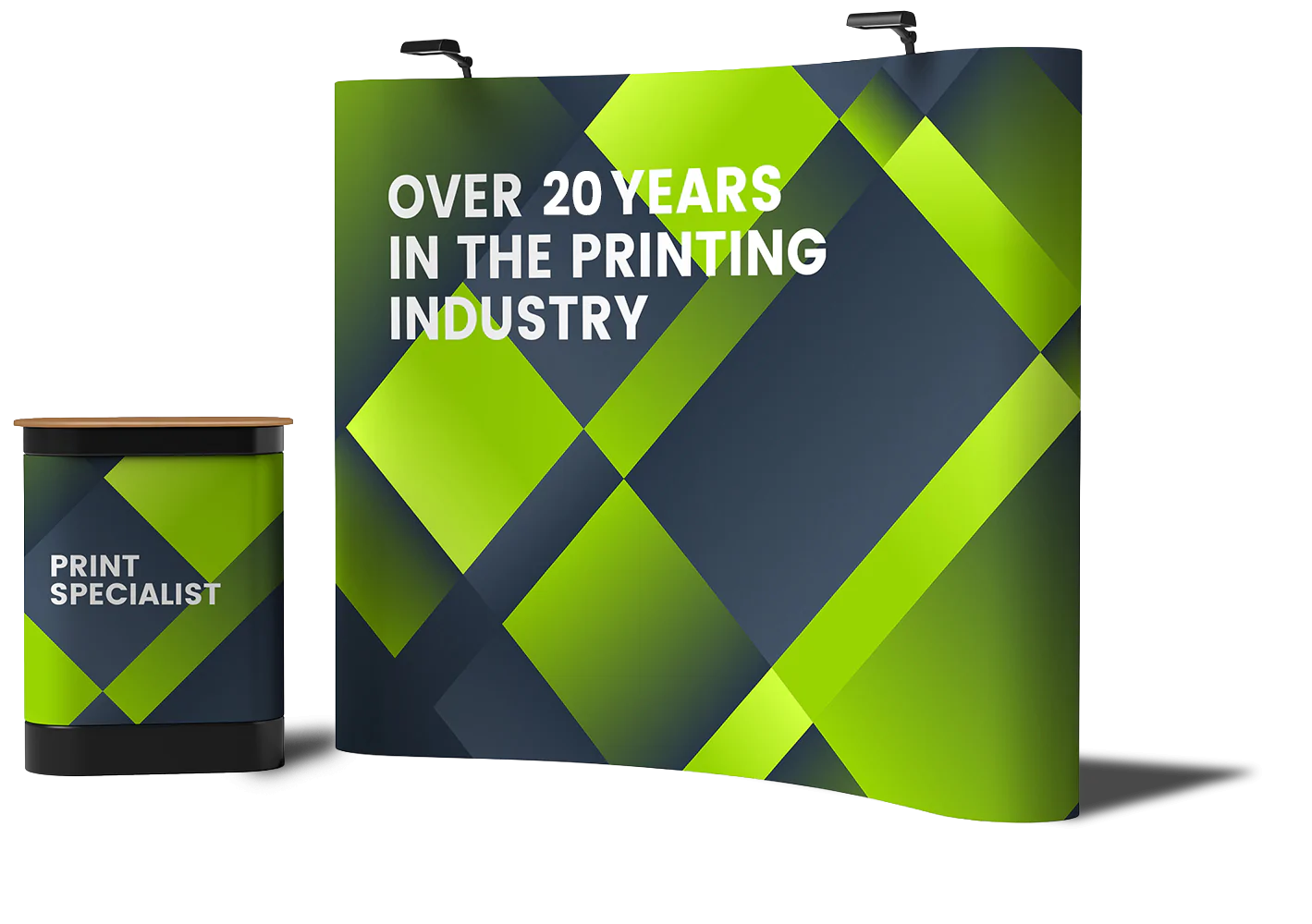 The Big Display Company Stand and Roller Banner